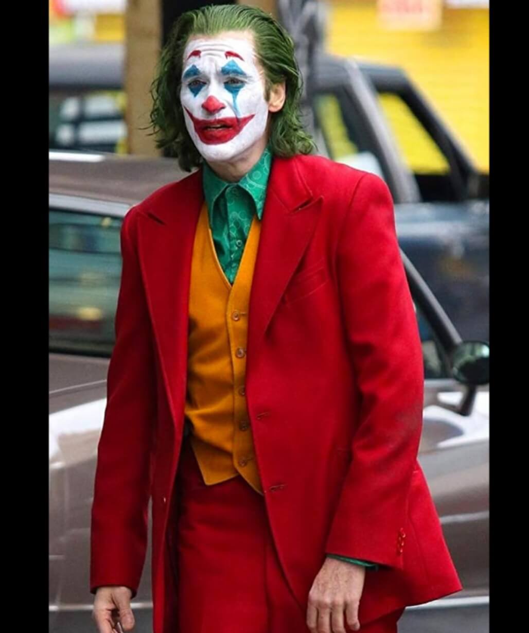 Arthur Fleck Joaquin Phoenix Joker Red Suit