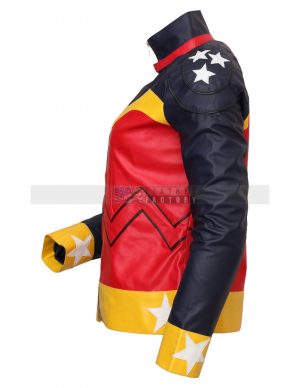 DC Comics Wonder Women Celebrity Leather Jacket