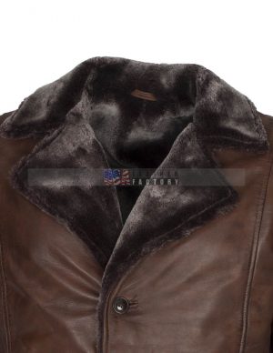 Mens Vintage Leather Coat