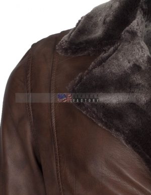 Mens Vintage Leather Coat