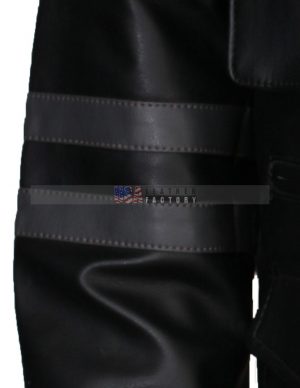 RE 6 Black Leather Jacket - Image 5