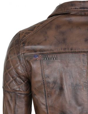 Designer Brando Leather Jacket