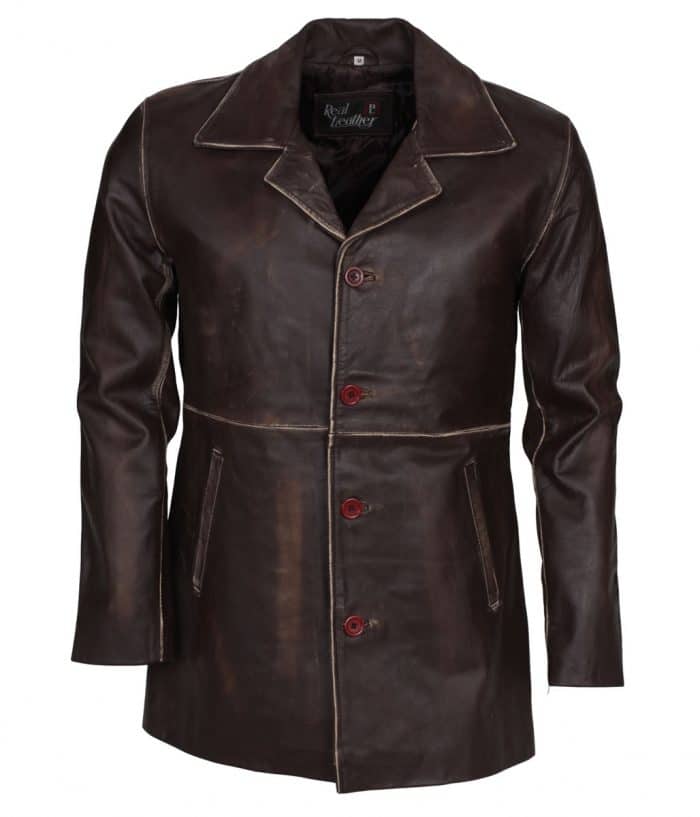 Wilsons Leather Coat Jacket Men's XLarge Dean Winchester Supernatural | eBay