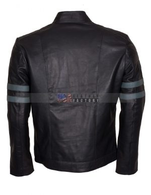 Black Biker Leather Jacket