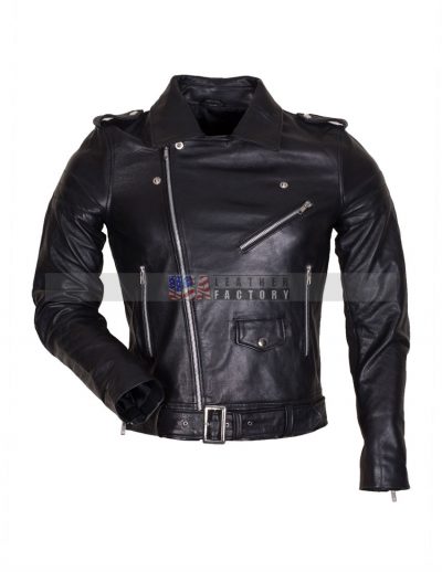 Men's Black Motorcycle Jacket - Buy Genuine Leather Biker Jackets online