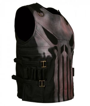 Punisher Season 2 Leather Vest