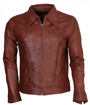 Wolverine Brown Leather Jacket