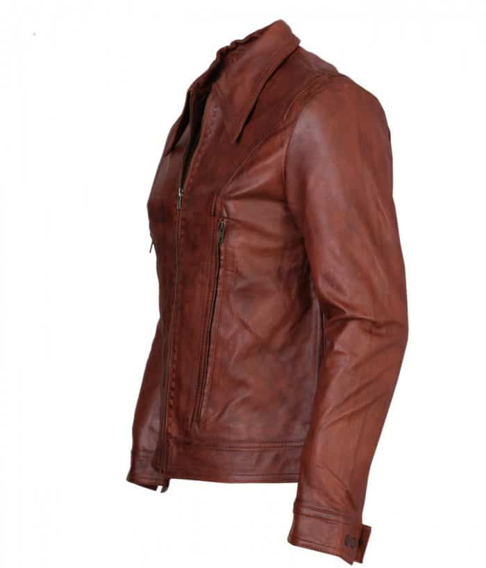 Wolverine Brown Leather Jacket