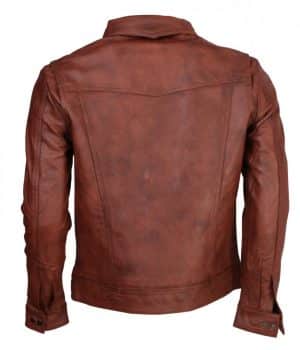 Wolverine Brown Leather Jacket