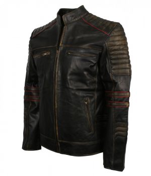 Vintage Retro Leather Jacket