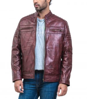 cafe Racer Leather Jacket