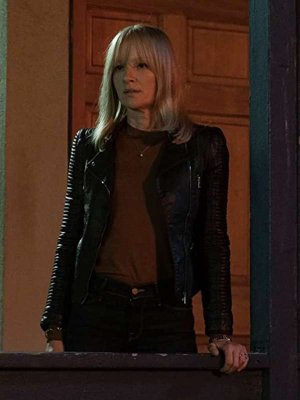 American Gigolo 2022 Michelle Stratton Black Leather Jacket - Image 2