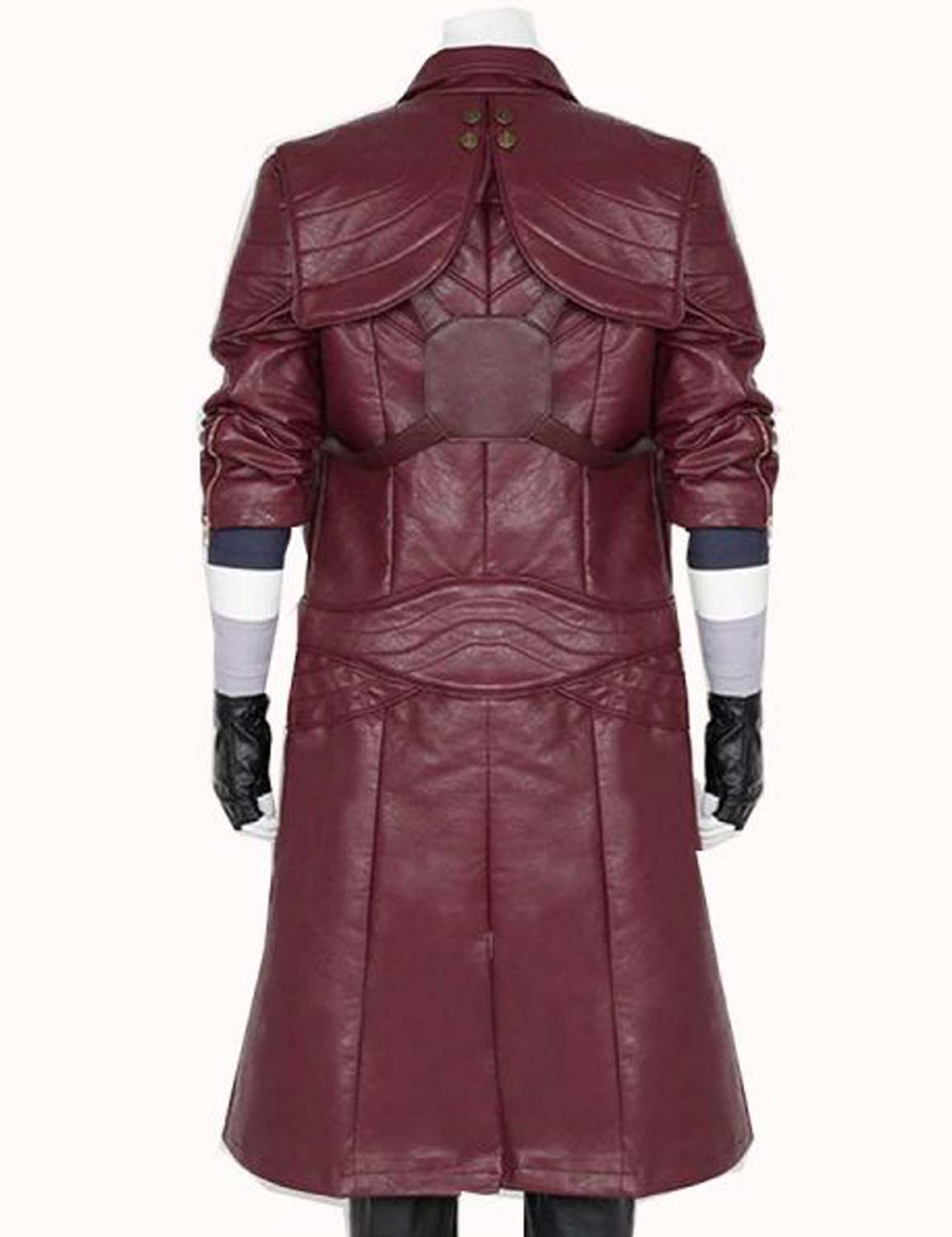 Devil May Cry 5 Black Dante Leather Coat Costume - USA Leather Factory