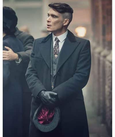 Thomas Shelby Grey Coat Outfit - USA Leather Factory