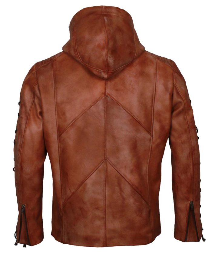 Arrow Season 7 Emiko Queen Leather Jacket - Jacket Makers