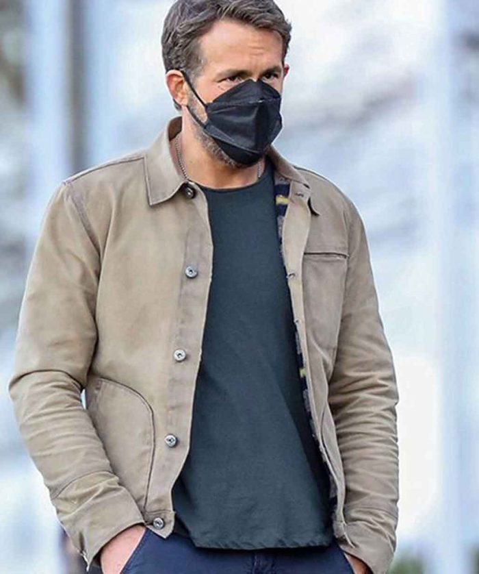 The-Adam-Project-Ryan-Reynolds-Cotton-Jacket