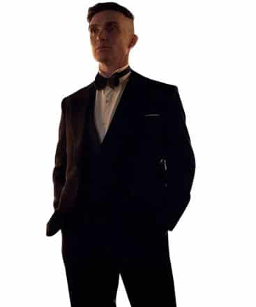 Thomas Shelby Peaky Blinders Three Piece Tuxedo - USA Leather Factory