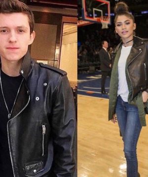 Tom-Holland-and-Zendaya-Couple-Leather-Jacket