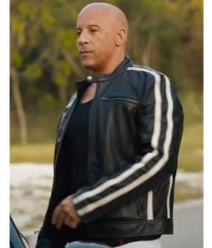 Dominic Toretto Mens Biker Leather Jacket - Image 2