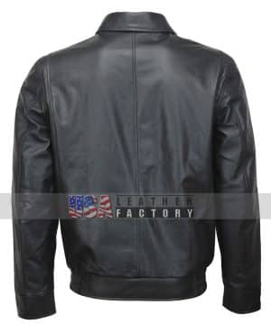 The Sopranos James Gandolfini Leather Jacket back