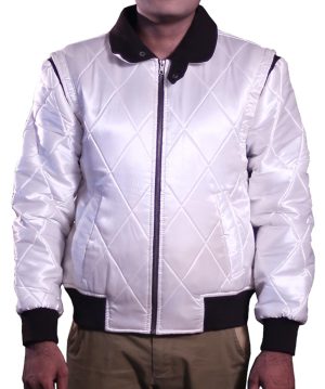 Drive Bomber Ryan Gosling Scorpion Jacket in Satin