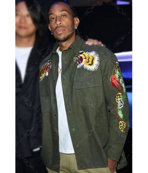 Tej Parker Ludacris Fast X Green Cotton Jacket for Sale