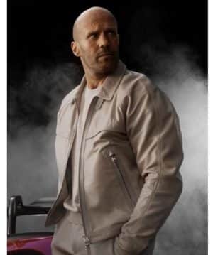 Fast X 2023 Outfit Jason Statham Beige Cotton Jacket