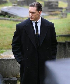 Legend Tom Hardy Reggie Kray Trench Coat online