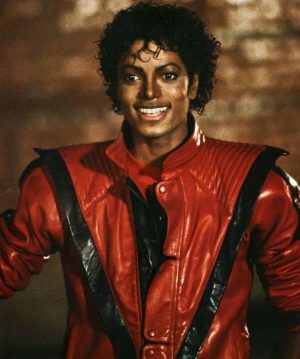 Michael Jackson Thriller Red Leather Jacket Costume