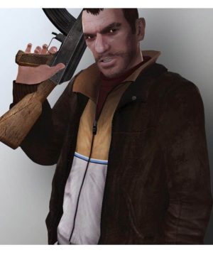 Niko Bellic GTA IV Brown Jacket