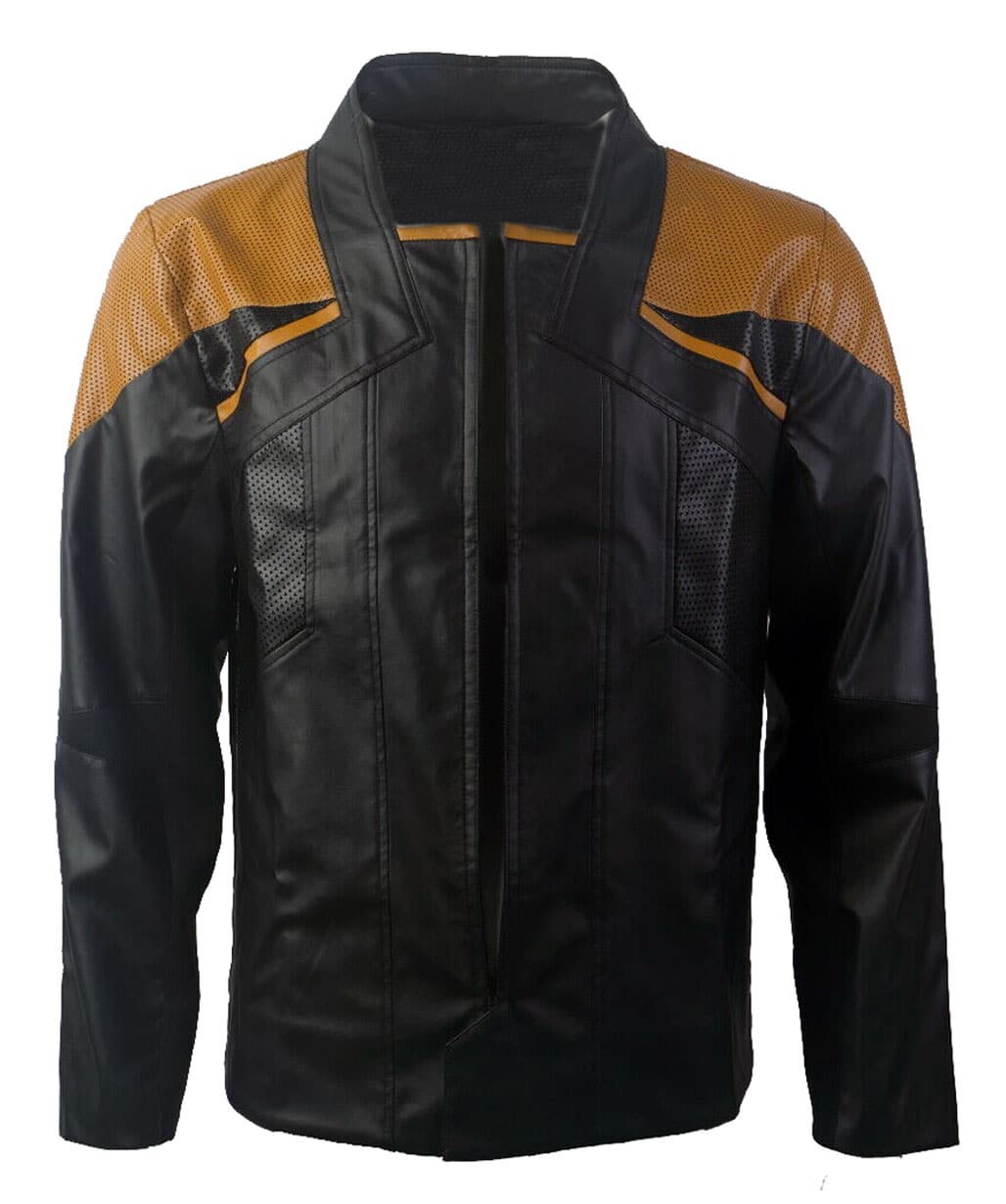 Shop Star Trek Picard Raffi Musiker Leather Jacket