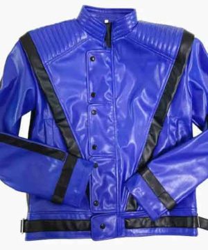 Thriller-Michael-Jackson-Blue-Leather-Jacket-for-Sale