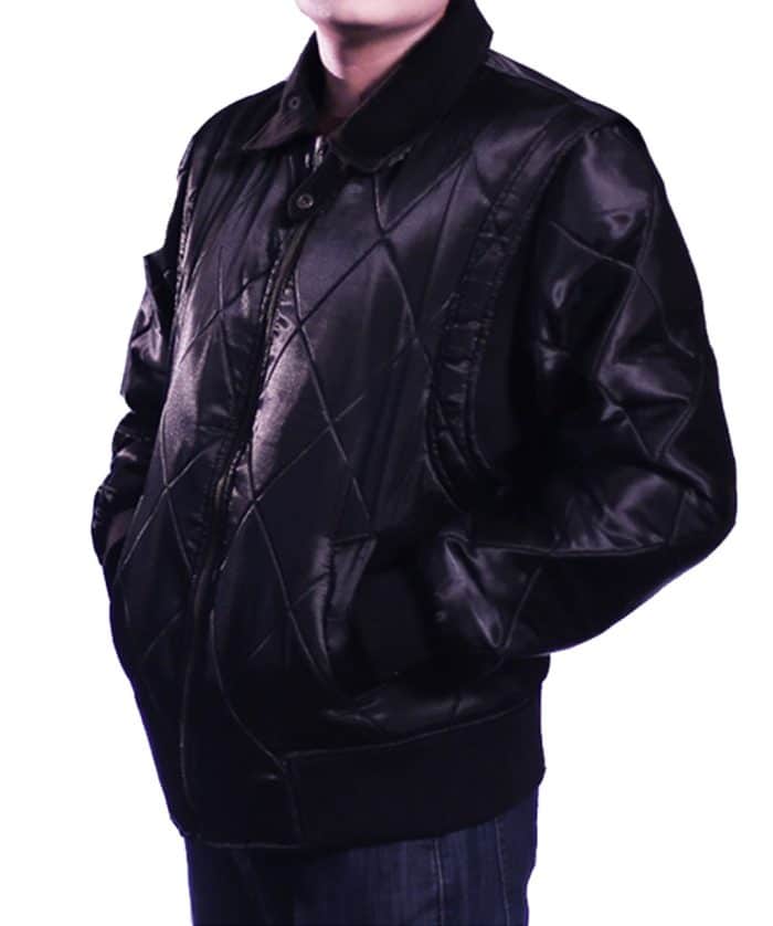 Drive Bomber Ryan Gosling Scorpion Jacket in Satin black Men Australia