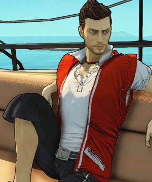 Dead Island 2 Cliff Calo Red Vest for Men