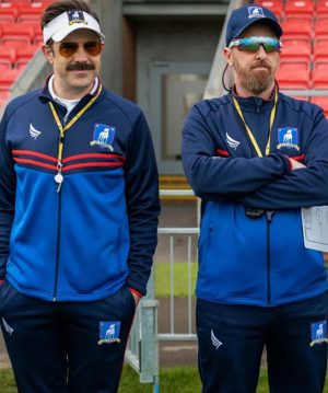 Ted Lasso Jason Sudeikis Track Jacket Sale