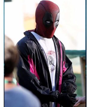 Ryan Reynolds Deadpool 2 Satin Track Jacket Costume online