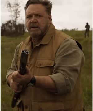 Nikolai Kravinoff Kraven the Hunter Russell Crowe Brown Vest