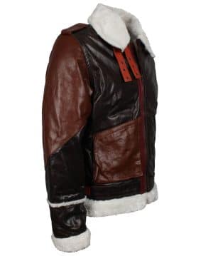 Rocky Balboa Sylvester Stallone Fur Leather Jacket sale men online