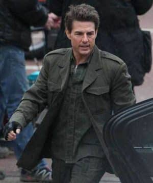 Tom Cruise Edge of Tomorrow Coat wool