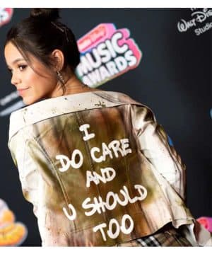 Jenna Ortega I Do Care and You Should too Jacket