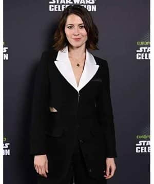 Mary Elizabeth Winstead Ahsoka Black Coat