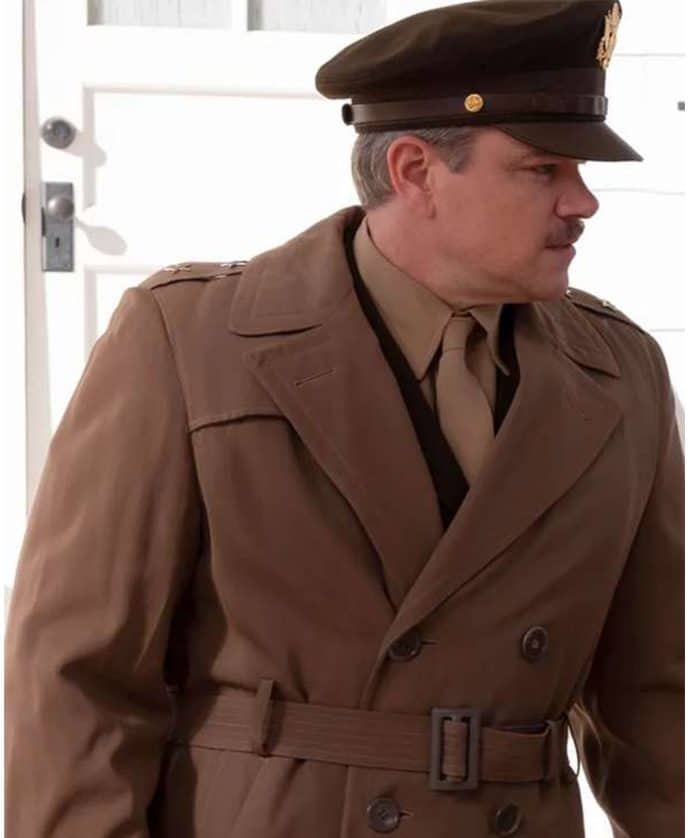 Matt Damon Oppenheimer Coat