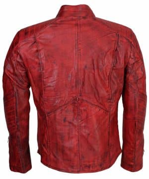 Superman Red Leather Jacket