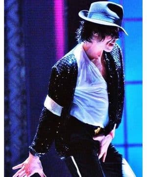 Billie Jean Michael Jackson Black Sequin Jacket Outfit