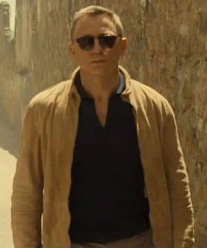 Daniel Craig Spectre James Bond Suede Jacket