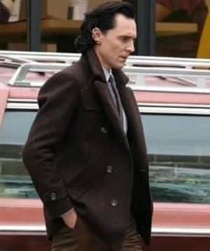 Loki Season 2 Tom Hiddleston Brown jacket