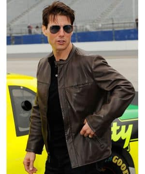 Tom Cruise Brown Leather Jacket