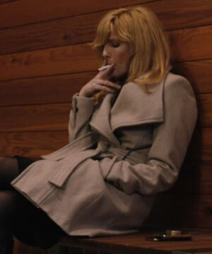 Yellowstone Beth Dutton White Wool Coat