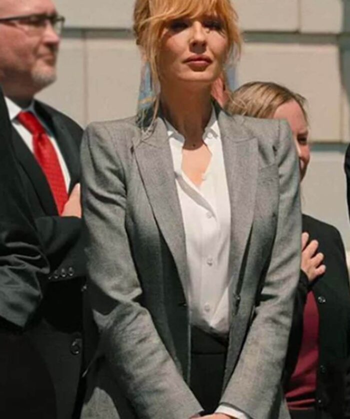 Yellowstone Season 5 Beth Dutton Grey Blazer