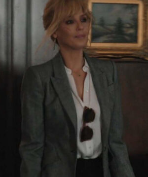 Yellowstone Season 5 Beth Dutton Grey Blazer